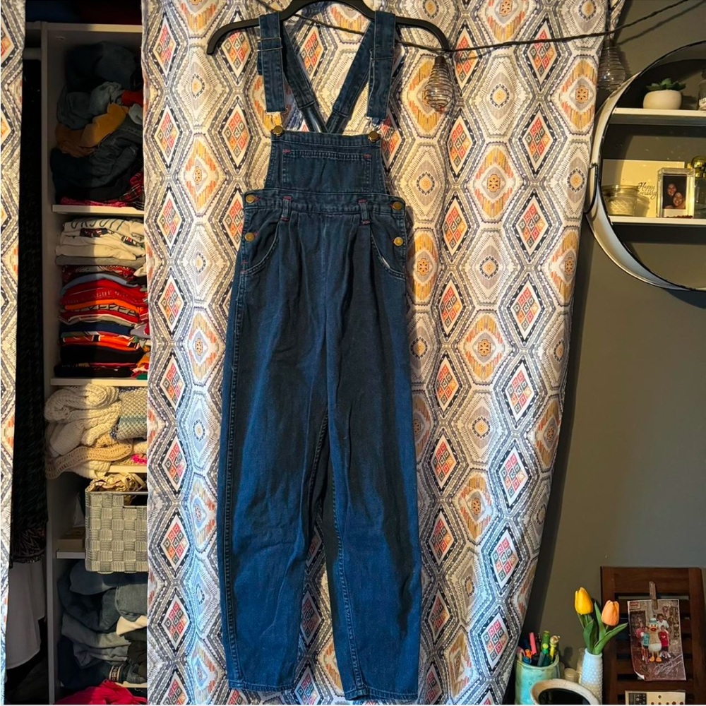 Blue Denim Overalls